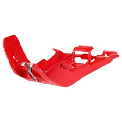 POLISPORT SKID PLATE WITH LINKPROTECTOR RED#mpn_8475400002