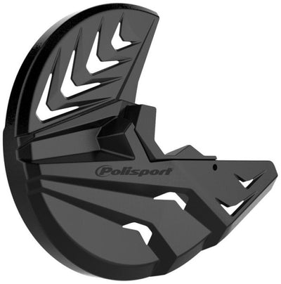 POLISPORT DISK & BOTTOM FORK PROTECTOR BLACK/BLACK#mpn_8157000001