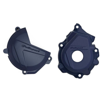 Polisport 90976 Clutch And Ignition Kit- Blue #90976