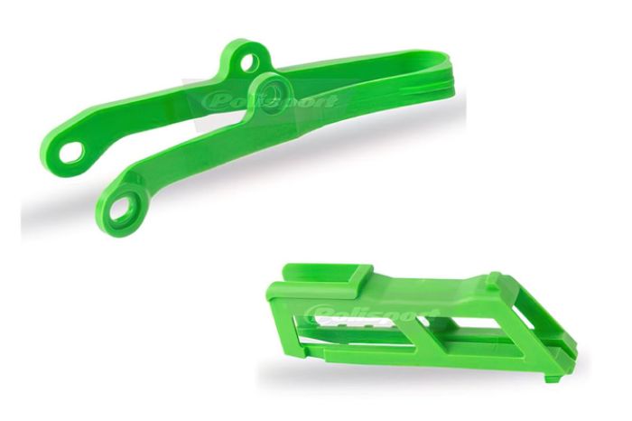 POLISPORT CHAIN GUIDE/SLIDER KIT GREEN 05#mpn_91063
