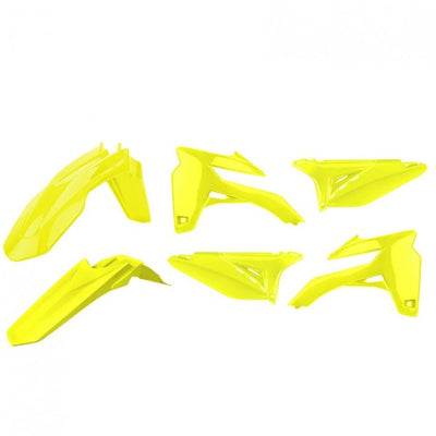 Polisport 90802 Enduro Plastic Kit - Flo Yellow #90802