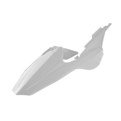 POLISPORT REAR FENDER + SIDE PANELS RESTYLING WHITE#mpn_8596300002