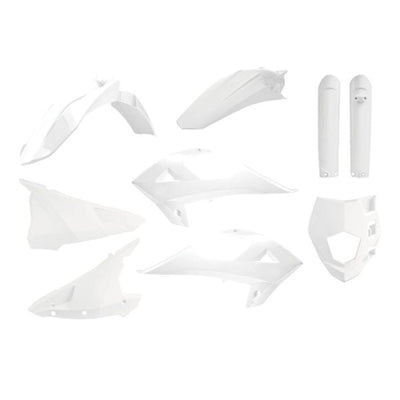 Polisport 91031 Enduro Full Plastic Kit - White #91031