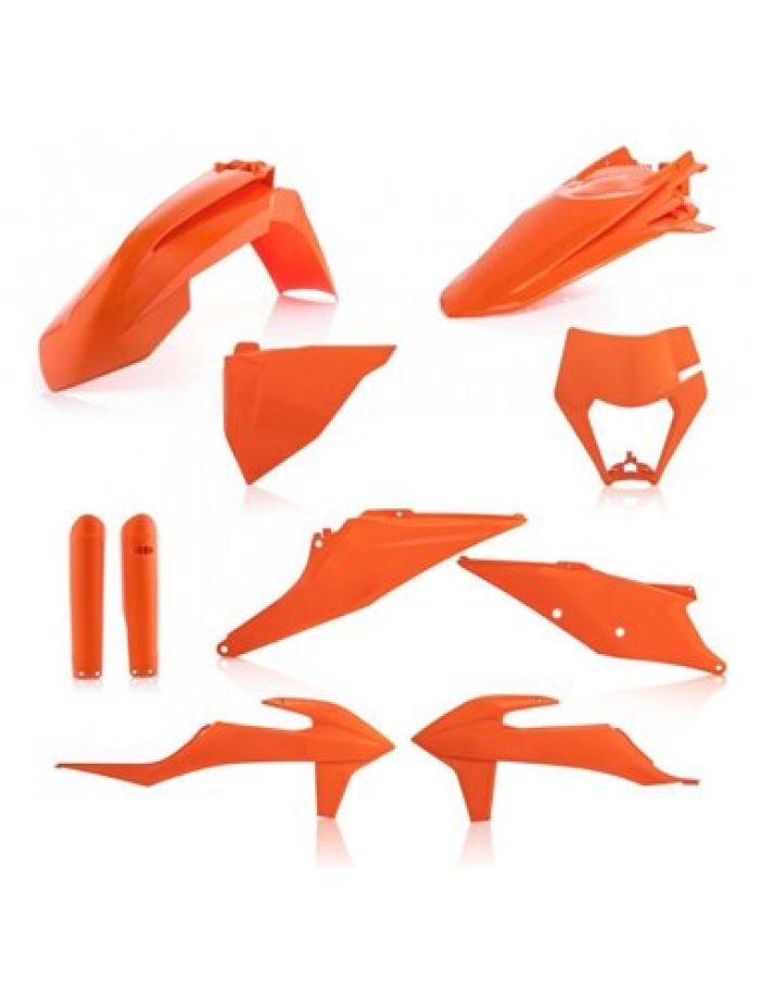 Polisport 91041 Full Enduro Plastic Kit - Orange #91041