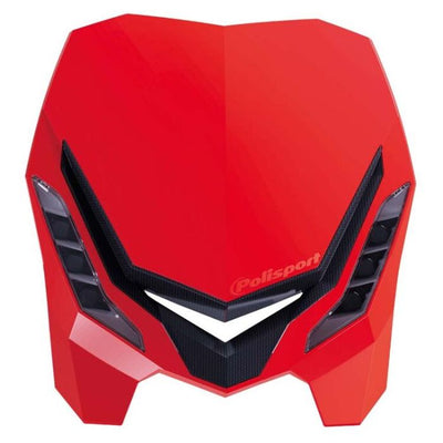 POLISPORT E-BLAZE HEADLIGHT HEADLIGHTS RED /BLACK#mpn_8670800004