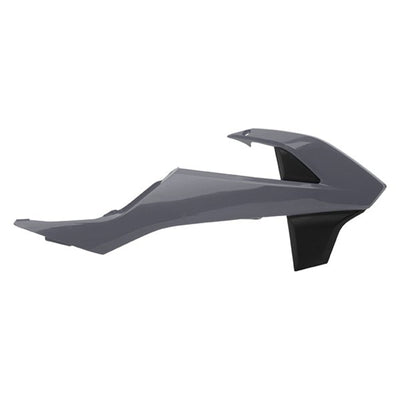 POLISPORT  RADIATOR SCOOPS KTM, NARDO  GREY/BLACK#mpn_8417800009