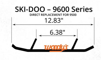 Woodys AS8-9600 Ace 8" Carbide Runner #AS8-9600