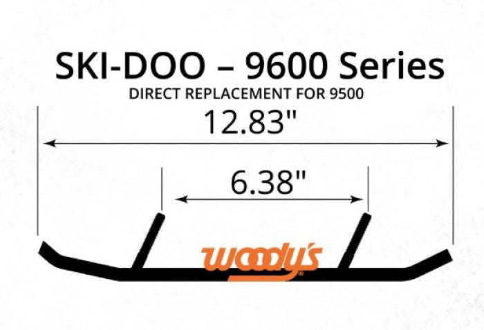 Woodys ESD3-9600 Trail Runner Extender III 4" Carbides Pilot #ESD3-9600