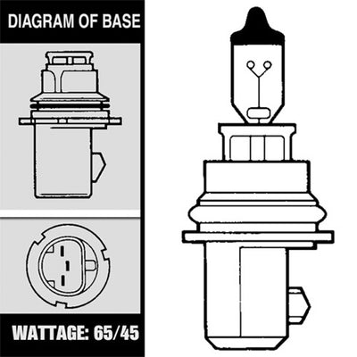 ALL WEATHER BLUE HALOGEN 65/45HB1#mpn_01-179B