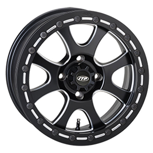 ITP TSUNAMI WHEEL W/ BEAD LOCK,MATTE BLACK (15TSB119BX)#mpn_1522084727B