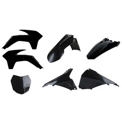 POLISPORT MX COMPLETE KIT, KTM, BLACK#mpn_90640
