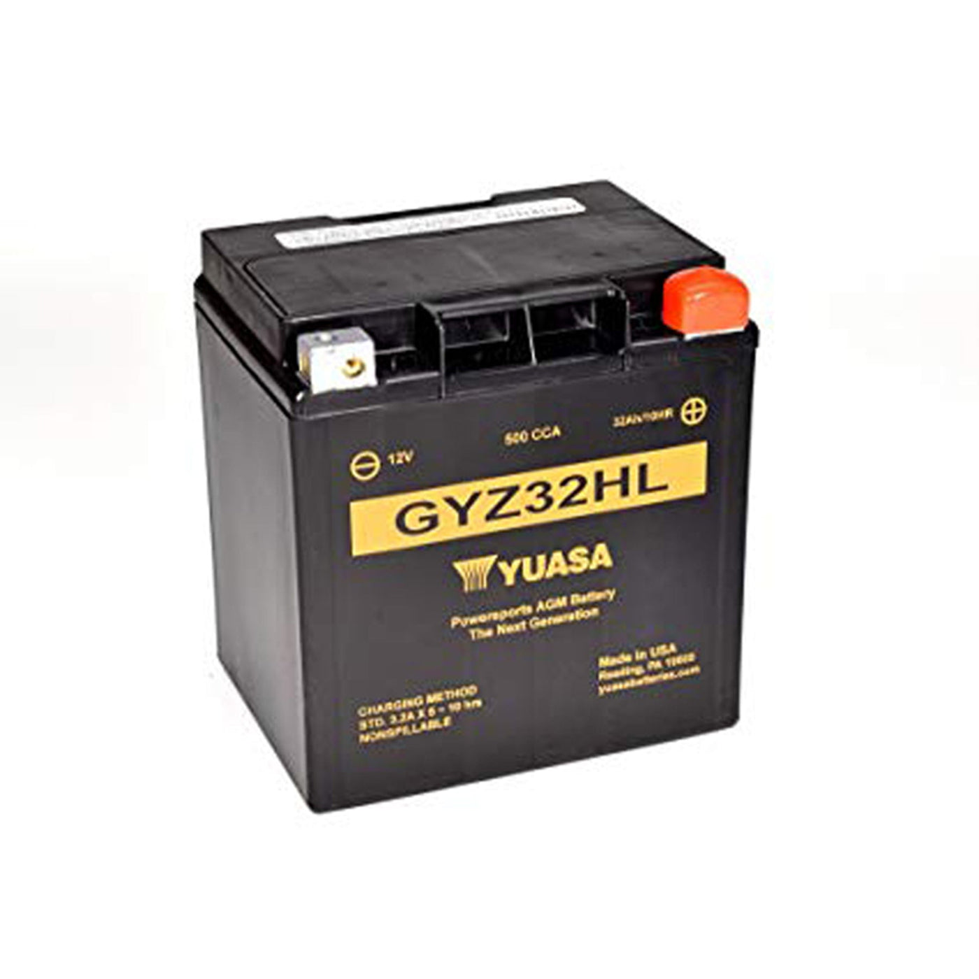 Yuasa YUAM732GHL GYZ Series Maintenance Free Powersports Batteries #YUAM732GHL