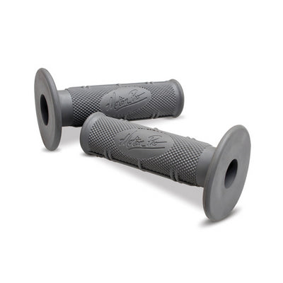 MOTION PRO DIRTCONTROL GRIPS, GRAY, HALF WAFFLE#mpn_01-1099