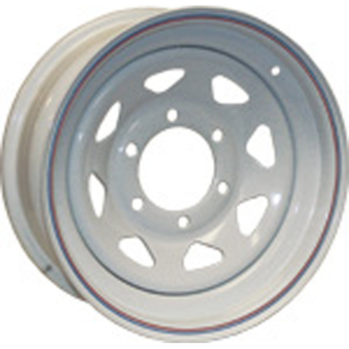 14" WHEEL 5 HOLE/WHITE#mpn_20352