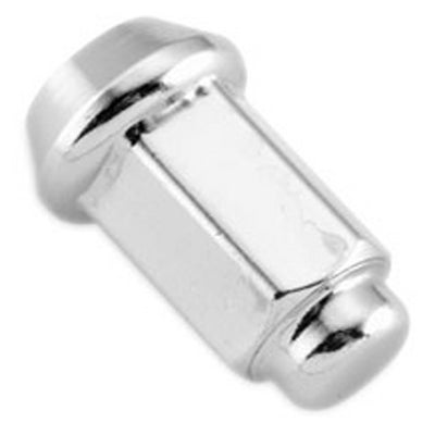 12MM X 1.25 TP FLAT CHROME LUGNUT - BOX OF 16#mpn_ALUG16BX