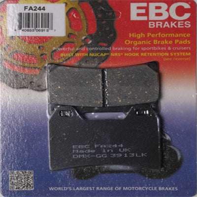 EBC BRAKE DISC PADS#mpn_FA244