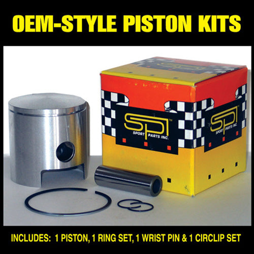 Factory STYLE PISTON KIT WITH RINGS  STD.#mpn_09-710N