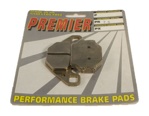 Premier Braking PR75 Brake Pad Metallic Dirt/Street #PR75