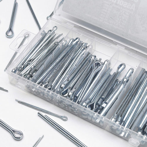 LARGE COTTER PIN ASSORTMENT 150 PIECES#mpn_W5206