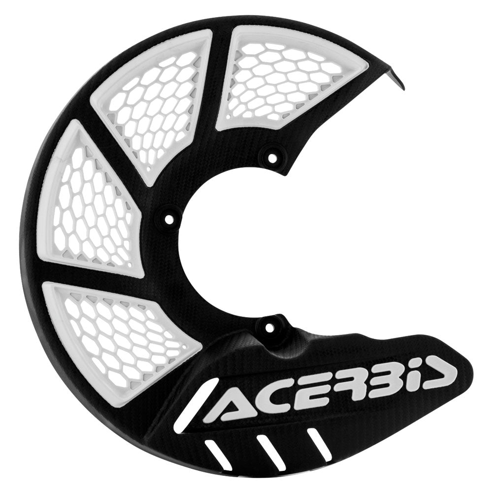 Acerbis X-Brake Mini Vented Front Disc Cover Black/White#mpn_2630551007