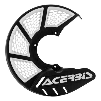 Acerbis X-Brake Vented Front Disc Cover Black/White#mpn_2449490001