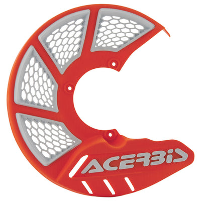 Acerbis X-Brake Vented Front Disc Cover 16 KTM Orange/White#mpn_2449495226