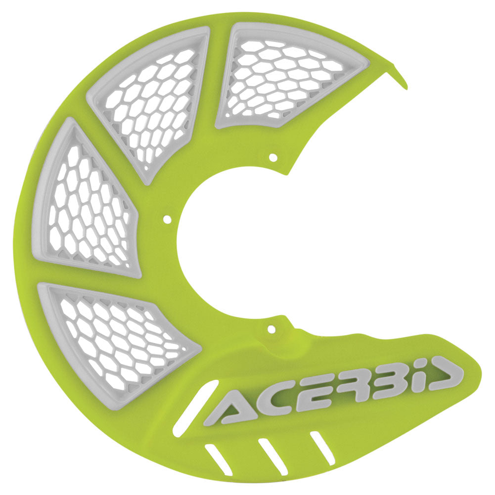 Acerbis X-Brake Vented Front Disc Cover Flo Yellow/White#mpn_2449494310
