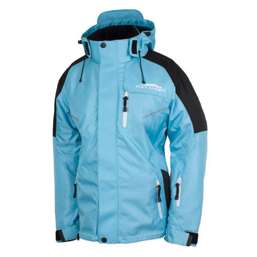 KATAHDIN GEAR WOMEN'S APEX JACKET LIGHT BLUE X-SMALL#mpn_84170901