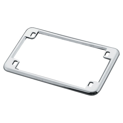 Chris Products License Plate Frame 4" x 7" Chrome #600