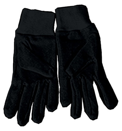 BLACK POLYPROPYLENE GLOVE LINER - MENS#mpn_PP-301/BK