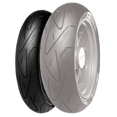 Continental ContiSport Attack Hypersport Radial Front Motorcycle Tire 120/70ZR-17 (58W)#mpn_2443990000