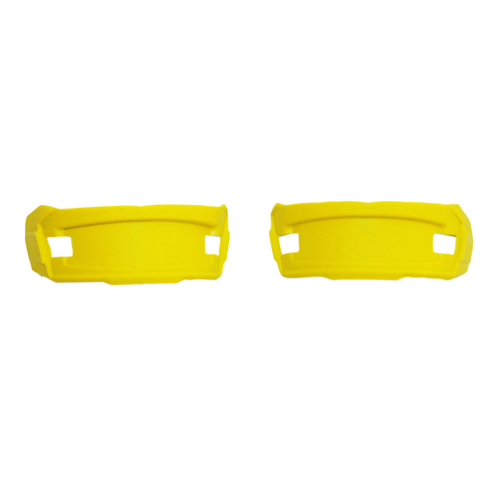 Cycra Stadium Number Plate Fork Protector Pads Yellow#mpn_1CYC-0012-55