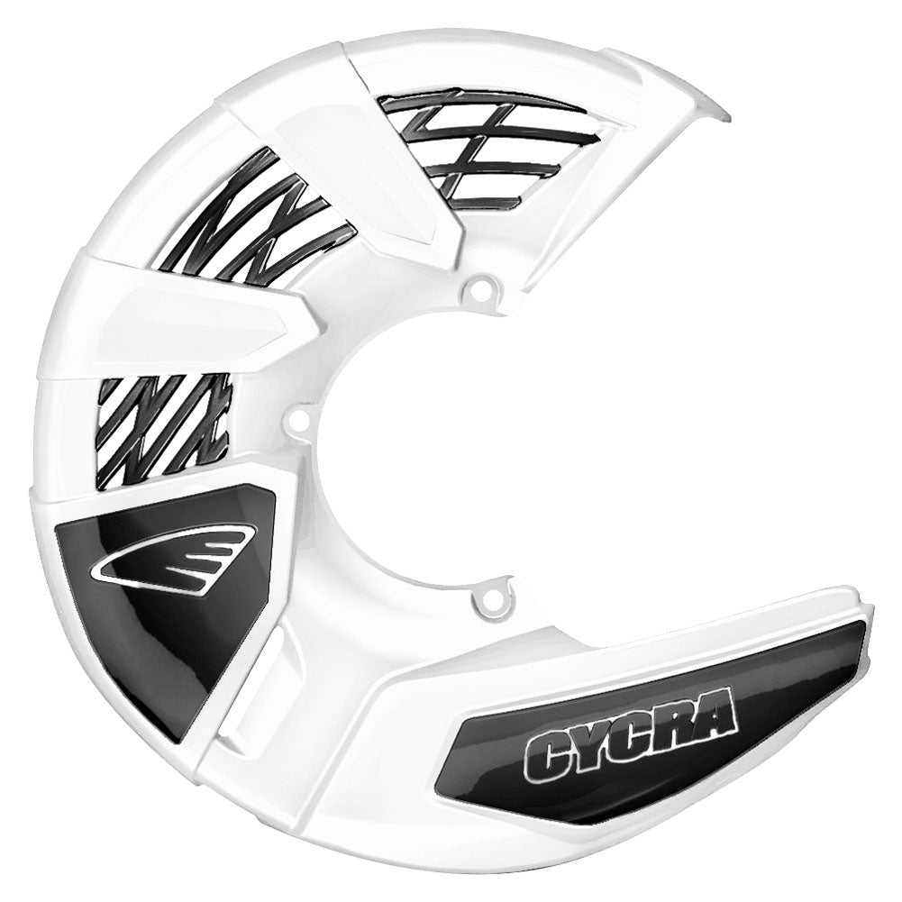 Cycra Tri-Flow Front Disc Cover White#mpn_1CYC-1096-42