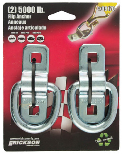 Erickson 9170 Anchor Flip Ring / Pair #09170