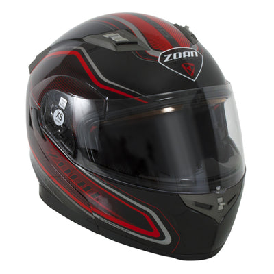 ZOAN FLUX 4.1 SN/E HELMET, COMMANDER GLOSS RED LG#mpn_137-106SN/E