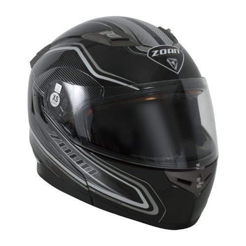 ZOAN FLUX 4.1 SN HELMET, COMMANDER GLOSS SILVER XS#mpn_137-130SN