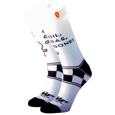 FMF Mr Pre Mix Socks Size 10-13 White#mpn_SP22194908-WHT-OS