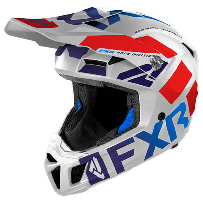 FXR Racing Clutch Evo LE Helmet XX-Large Patriot#mpn_220614-0120-19