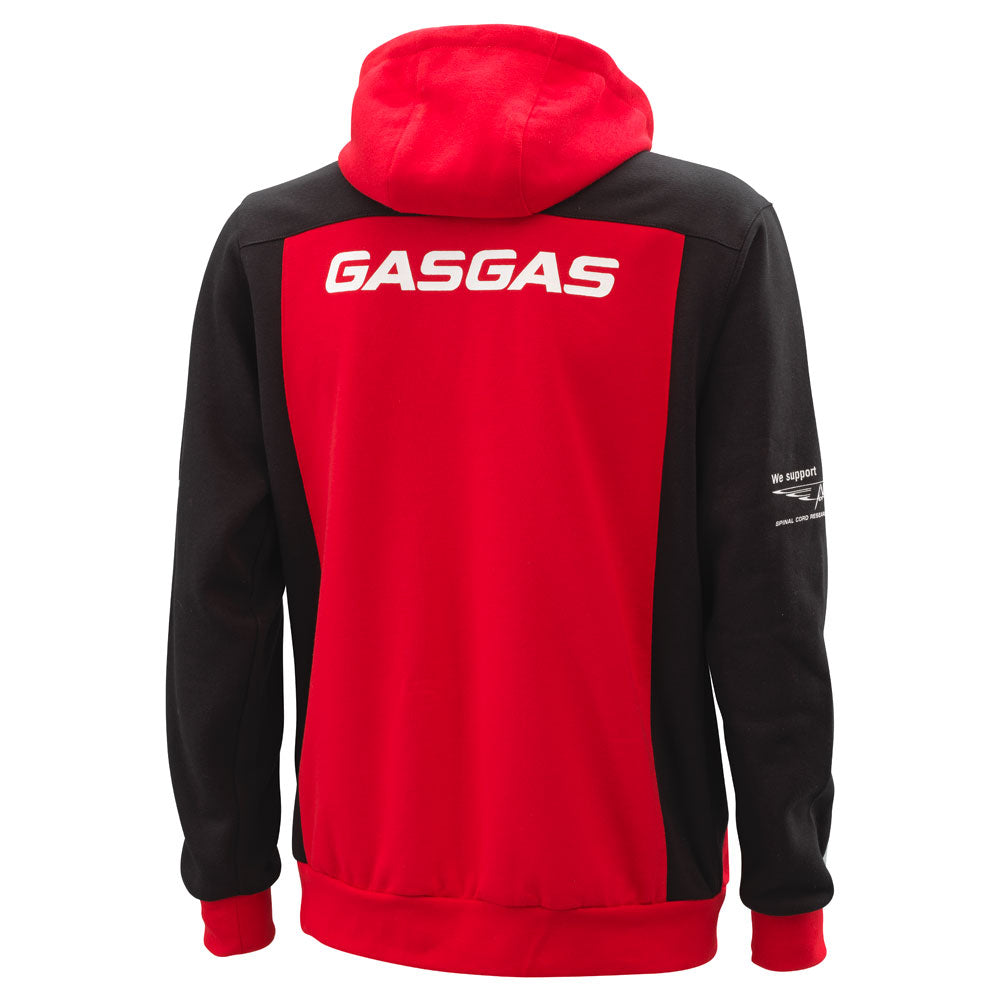 GASGAS Replica Team Zip-Up Hooded Sweatshirt Medium Red#mpn_3GG210035403