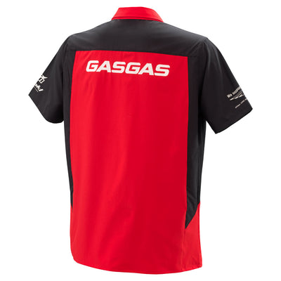 GASGAS Replica Team Button Up Shirt X-Large Red#mpn_3GG210035305