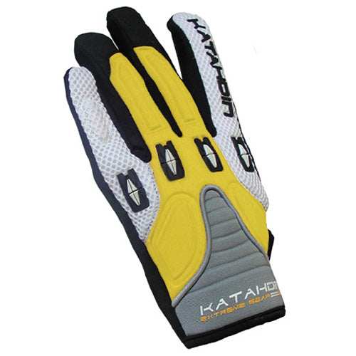 Katahdin Gear KG049041 Off Road Glove Small - Yellow #KG049041