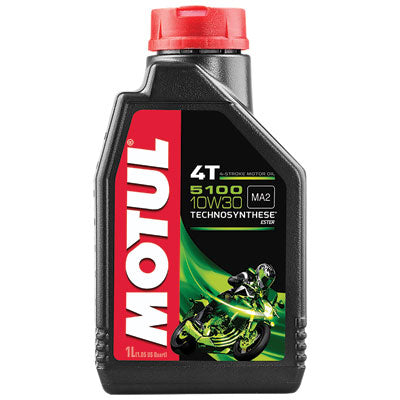 Motul 5100 Synthetic Blend 4-Stroke Motor Oil 10W-30 1 Liter#mpn_104062