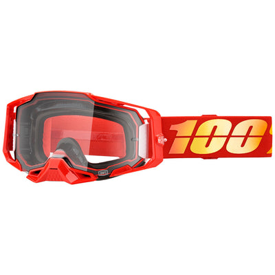 100% Armega Goggle Nuketown Frame/Clear Lens #50004-00020
