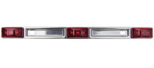 Optronics MCL-97RK Led Sealed 3 Piece Indentification Light Bar - Red #MCL-97RK