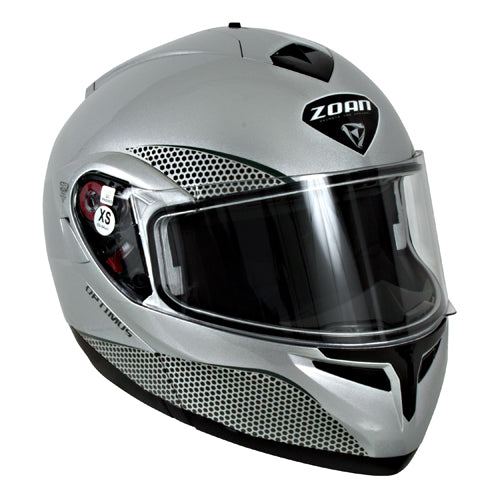 ZOAN OPTIMUS SN/E HELMET, SILVER, MED#mpn_038-025SN/E