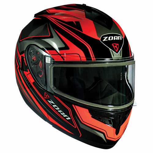 ZOAN OPTIMUS SNOW HELMET, ECLIPSE GRAPHIC, ORANGE-SMALL#mpn_238-354