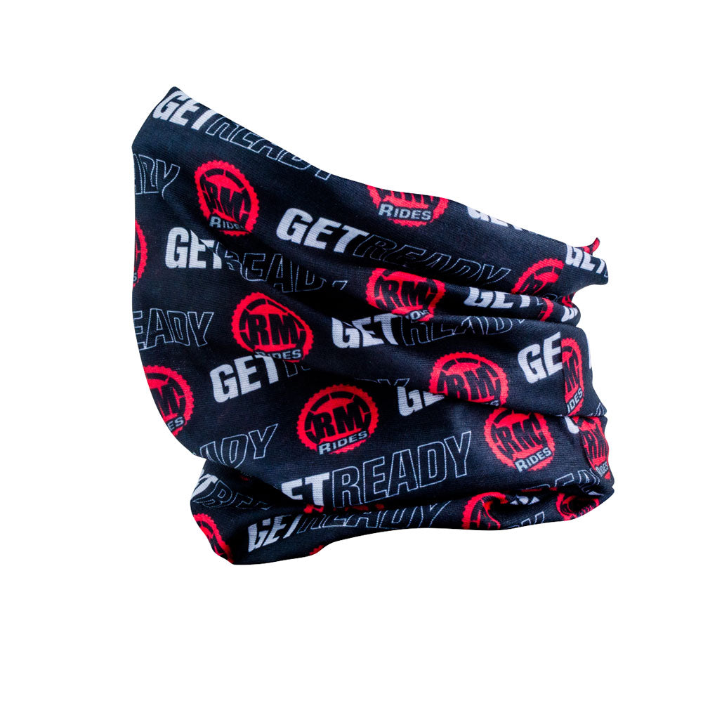 RM Rides Logo Neck Gaiter Red/Black#mpn_1739090001