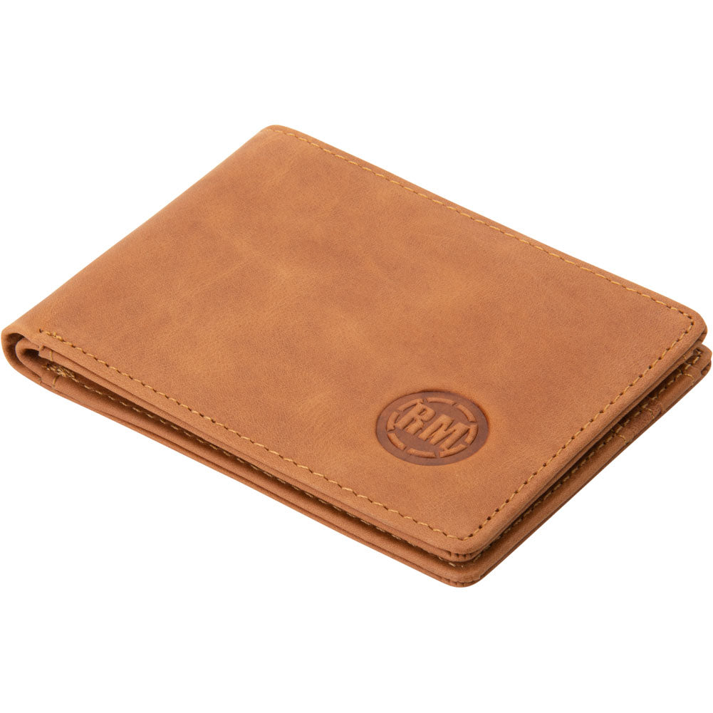 Rocky Mountain ATV/MC Brown Bi-Fold Leather Wallet#mpn_206-310-0001