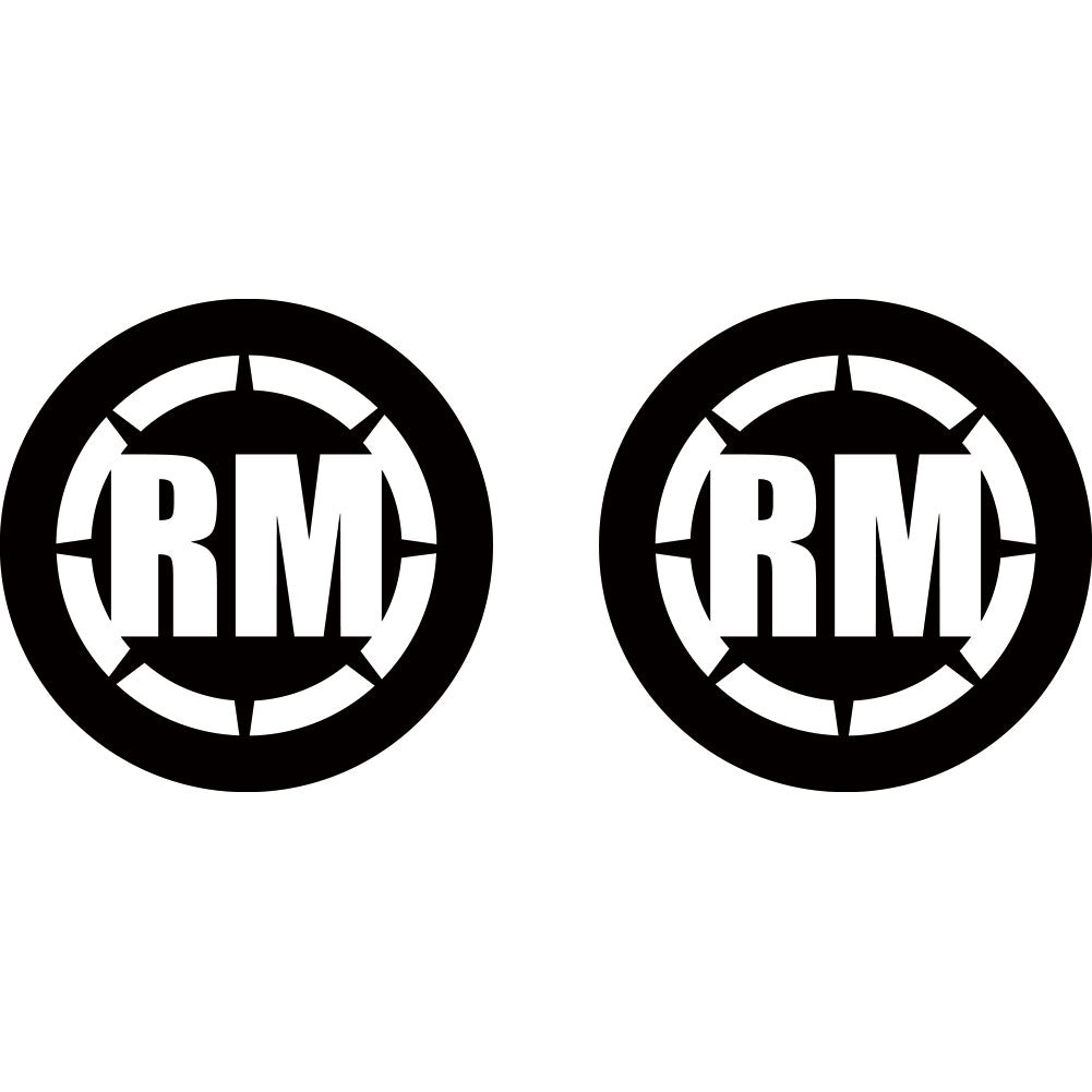 Rocky Mountain ATV/MC Helmet Decals Red#mpn_191-126-0002