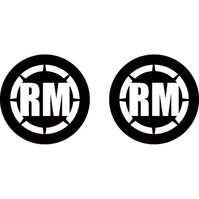 Rocky Mountain ATV/MC Helmet Decals Red#mpn_191-126-0002